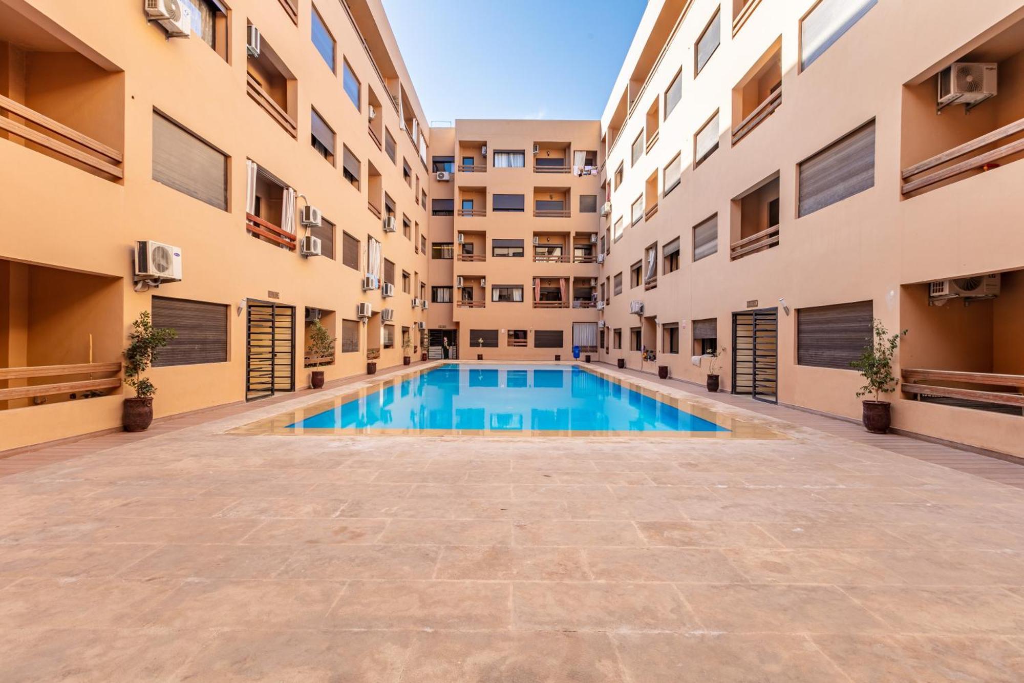 Jolie & Luxueux Appart A Gueliz - 100% Equipe Marrakesh Exterior foto